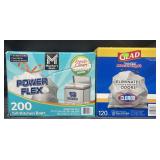 200-13 gal. Tall kitchen bags & 120-13 gal. Tall