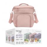 Bentgo Prep Deluxe Bag and Bentgo 60-Piece Meal