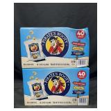 80-.5 oz bags of Pirateï¿½s Booty, aged white