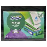 64 Swiffer Mop wet mopping cloths