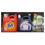 1.32 gal. Tide detergent, 111 fl oz Downey Calm
