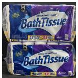 90 large rolls of Ultra Premium Bath Tissue