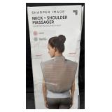 Sharper Image Neck + Shoulder Massager w/ Heat