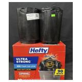 90ct. Box of Hefty Ultra Strong 33Gal. Trash Can