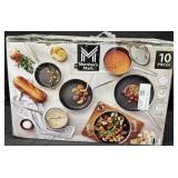10-Piece Hybrid Ceramic Nonstick Cookware Set,
