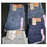 Women's size 6 Levi's jean shorts and jean