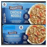 12-19 oz cans of Progresso chicken noodle soup