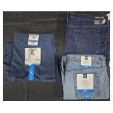 Men's size 38x30 jeans and size 38 shorts. New w/
