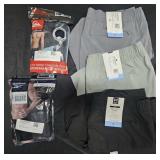 Men's size Large shorts and boxer briefs. New w/
