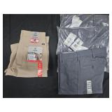 Men's size 30x32 pants and size 28 shorts. New w/