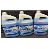 3- 1 Gallon Jugs of Dawn Professional Manual Pot