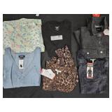 Women's size X-Small dresses, shirts and denim