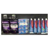2-1 L Listerine mouthwash, 4-4.2 oz Crest kid's