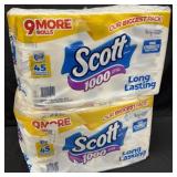2- 45ct. Bags of Scott Individually Wrapped