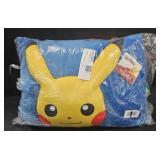 Pokémon pocket pillow and throw blanket set