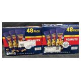 2- 48ct. Boxes of Planters Salted Peanuts