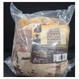 Throw blanket w/ mink reversible. Yellowstone