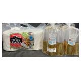 600-9' heavy duty paper plates & approx. 160