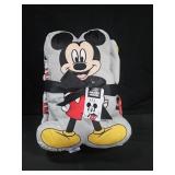 Mickey Mouse pillow and throw blanket set