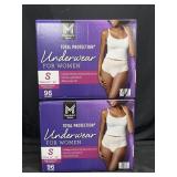 192 Total Protection underwear for women, size