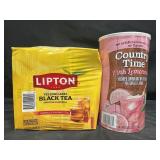 312 Lipton black tea enveloped tea bags & 5lb