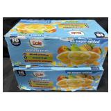 2- 16ct. Variety Boxes of Dole Fruit Cups (Dec 6,