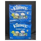24 Kleenex flat boxes of tissues