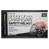 Raxwell Industrial chainsaw safety helmet w/ face