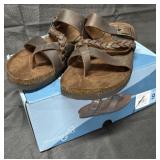 Mountain Sole Women's Leather Sandal size 9