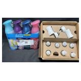 4-8.1 oz Fabreze air mist & 7 Air Wick essential
