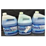 3- 1 Gallon Jugs of Dawn Professional Manual Pot
