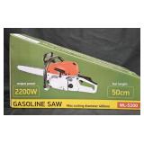 Gas powered Chainsaw. New in box