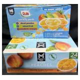 24pk. Diced Peaches Individual Cups (Sep 1, 2027)