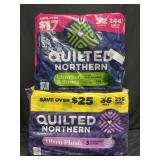 36 mega rolls Quilted Northern bath tissue & 32