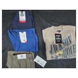 Men's size X-Small sweatshirt and shorts. New w/