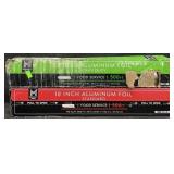 18' x 500 ft heavy duty aluminum foil & 18' x 500