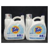 2.64 gal Tide free & gentle detergent