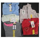 Women's size Medium hoodie, pullover and shirts.