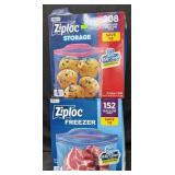 208ct. Box of Ziploc Storage Gallon Bags