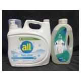 1.62 gal. All detergent & 87.5 fl oz Downey