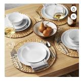 4-Pack Natural Water Hyacinth Handwoven Placemats