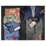 Men's X-Large Haggar blazer, fleece pullover and