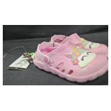 Girl's size 13 unicorn clogs