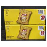 100-1 oz bags of Lay's classic potato chips