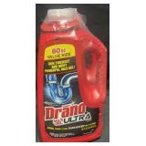2-80 fl oz Drano max gel ultra drain cleaner