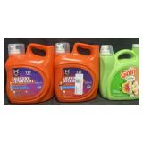 196 fl oz laundry detergent, 100 fl oz laundry