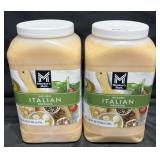 2 gal. Golden Italian Dressing, best by Sept 2026