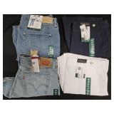 Women's size 18 Levi's jean shorts and jeans and