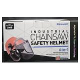 Raxwell Industrial chainsaw safety helmet w/ face