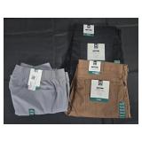 Men's size 40x32 pants and 3XL shorts. New w/